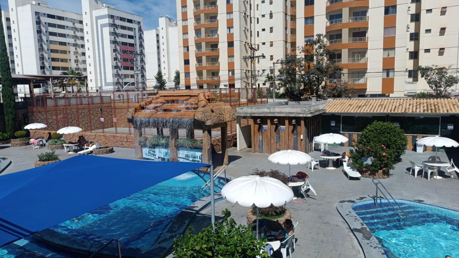 Ferienwohnung Millennium Thermas - 2 Quartos - Ate 5 Pessoas Caldas Novas Exterior foto